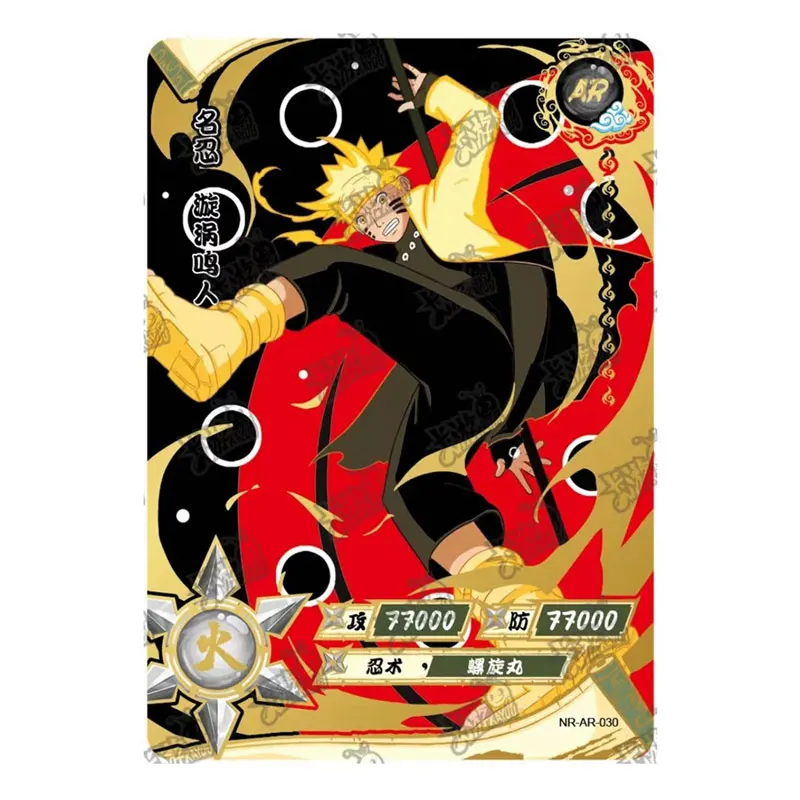 KAYOU Genuine Naruto Series 3 UR(045-064)/AR(025-036) Uzumaki Sasuke Uchiha Obito Hyūga Hinata Single Sheet Rare Collection Card