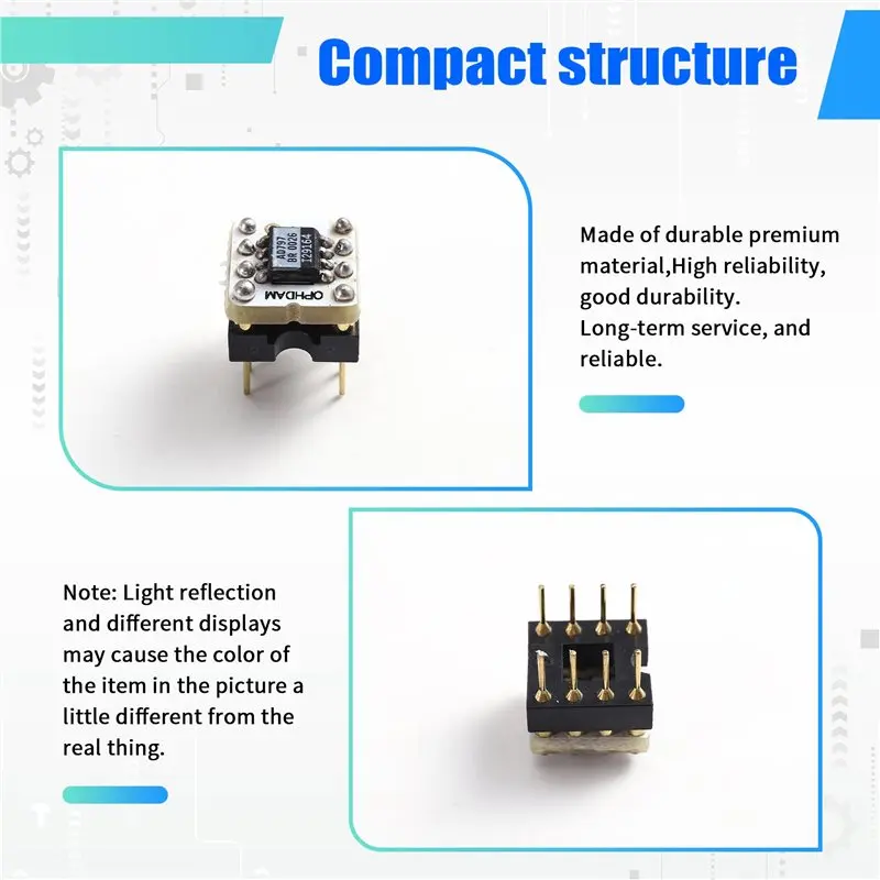 AD797BR For Preamplifiers, Headphone Amplifiers Upgrade Component, For Audiophiles Single Operational Amplifier Chip