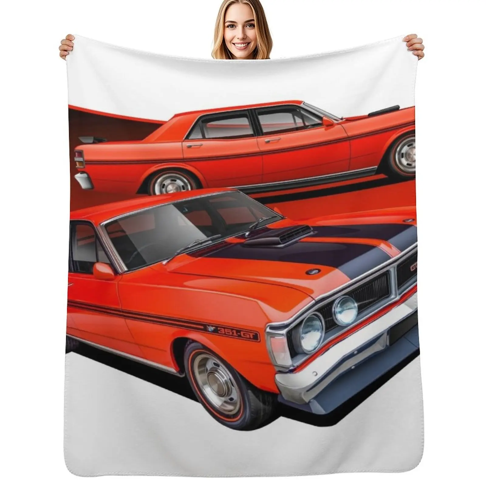 

XY Falcon GT Throw Blanket Year Round Soft Comfortable Blanket for Home