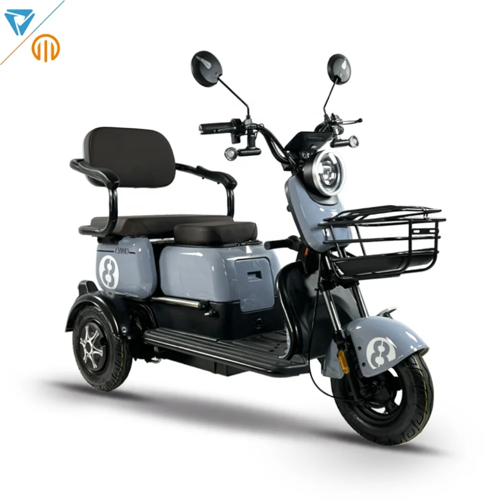 

2024 Factory Supplier Electric 3 Wheels Tricycle with Passenger 1000W Motorcycle