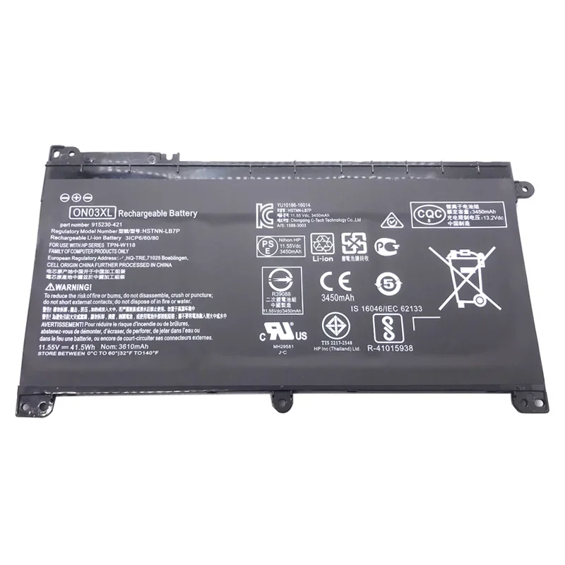 Wholesale New ON03XL Laptop Battery for HP Pavilion X360 13-U 13-U140TU U105DX M3-U001DX HSTNN-LB7P TPN-W118 TPN-Q183 915230-421