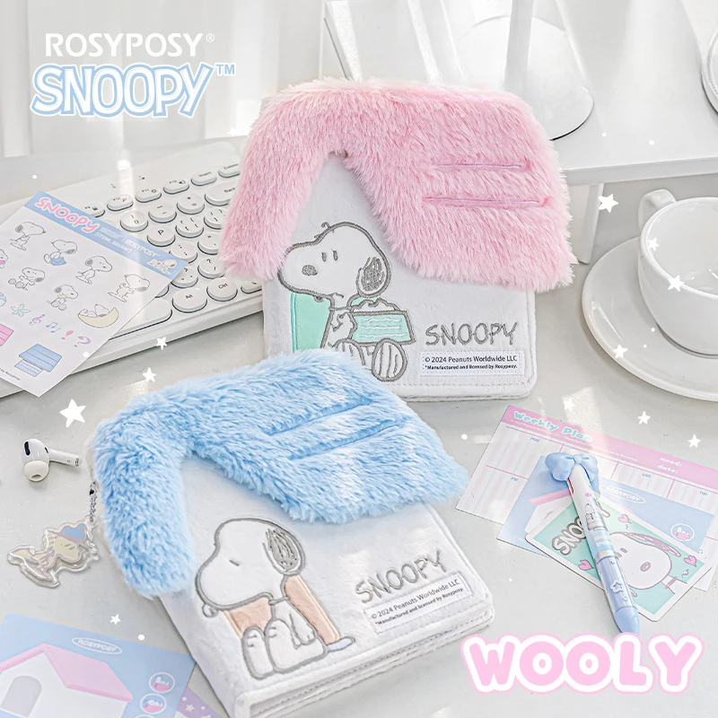

Cartoon Snoopy Notebook Kawaii Cartoon Loose Pages Full Color Inner Page Booklet Student School Supplies Stationery Book Notes