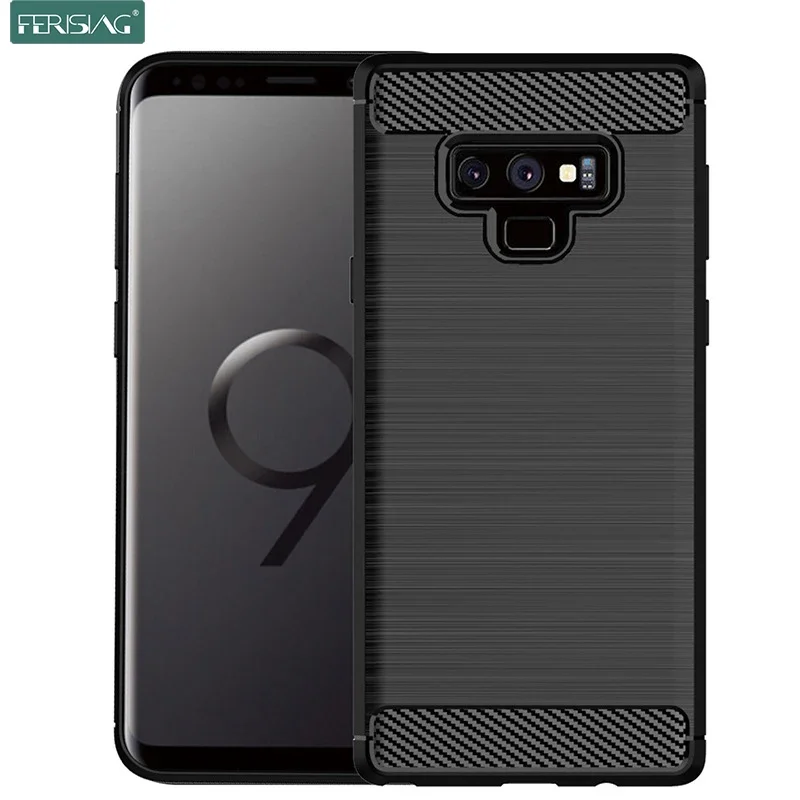 Case For Samsung Galaxy Note 9 Case Silicone TPU Bumper Shockproof Carbon Cover for Samsung Galaxy Note9 N9600 N960F чехол Case