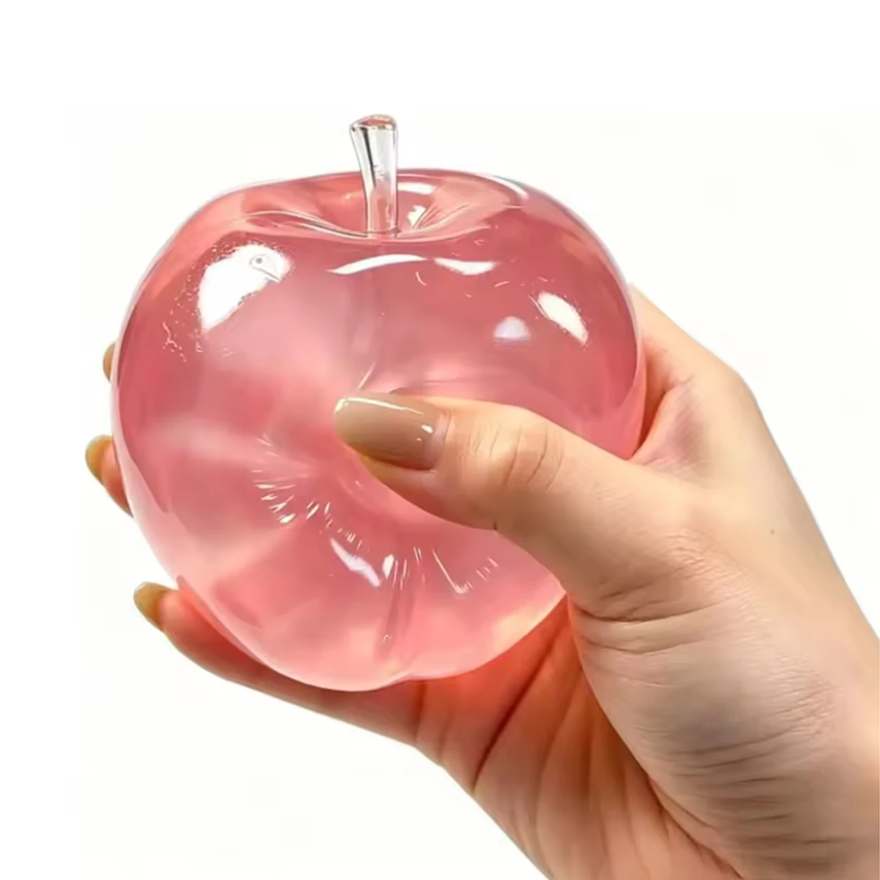 Cute Bear Fruit Maltose Squishy Toy Dough Colorful Sensory Toy Creative Desk Decoration Stress Relief Doll Squeeze Fidget Toy