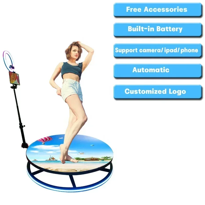 

Automatic 360 Video Camera Photo booth Machine 360 Degree Selfie Photo Booth wedding photo boothHOT SALES