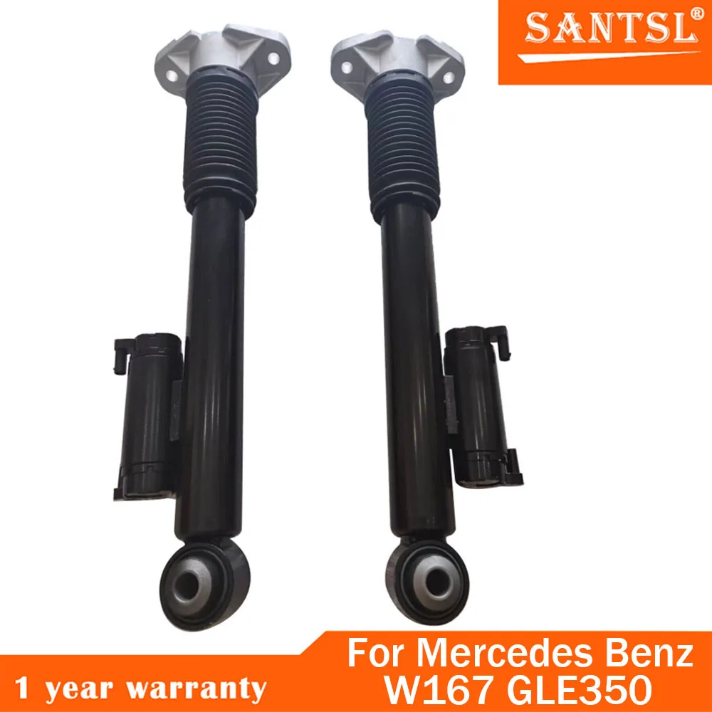 2pcs Rear Shock Absorber Struts ADS For Mercedes Benz W167 GLE350 GLE450 2019-2023 A1673202301 A1673202201