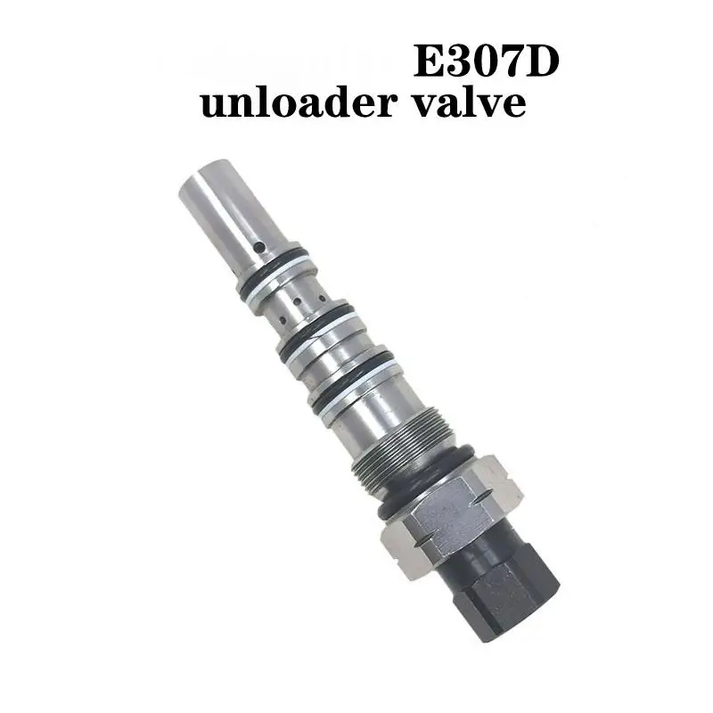 Latest high quality excavator accessories are  for Caterpillar E307D unloader valve ( size: length 135mm, thread 27mm )