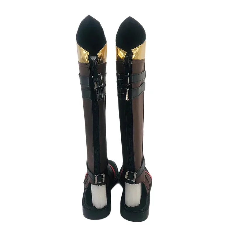 

Обувь для косплея в стиле аниме Genshin Impact Thoma Goro, модные ботинки для косплея на заказ, размер 34-45, ботинки унисекс для косплея, обувь SDWGDR2025