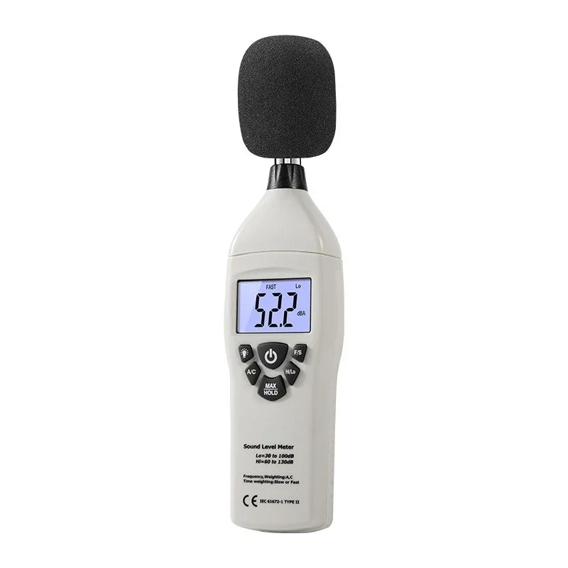 Medidor de decibelios, sonómetro, producto DT-805