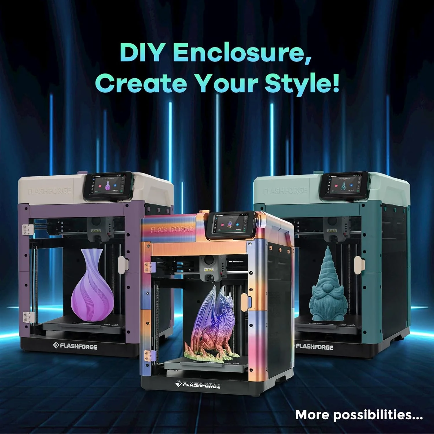 For FLASHFORGE Adventurer 5M Enclosure Kit 3D Printer Accessories