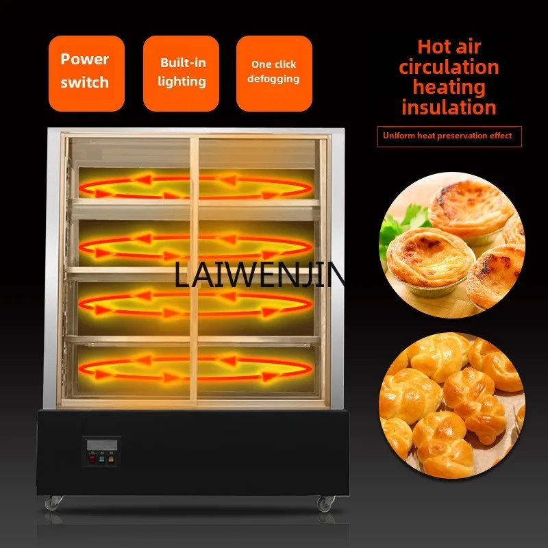 SGF Insulation Cabinet Vertical Hot Crisp Cabinet Commercial Food Heating Display Cabinet