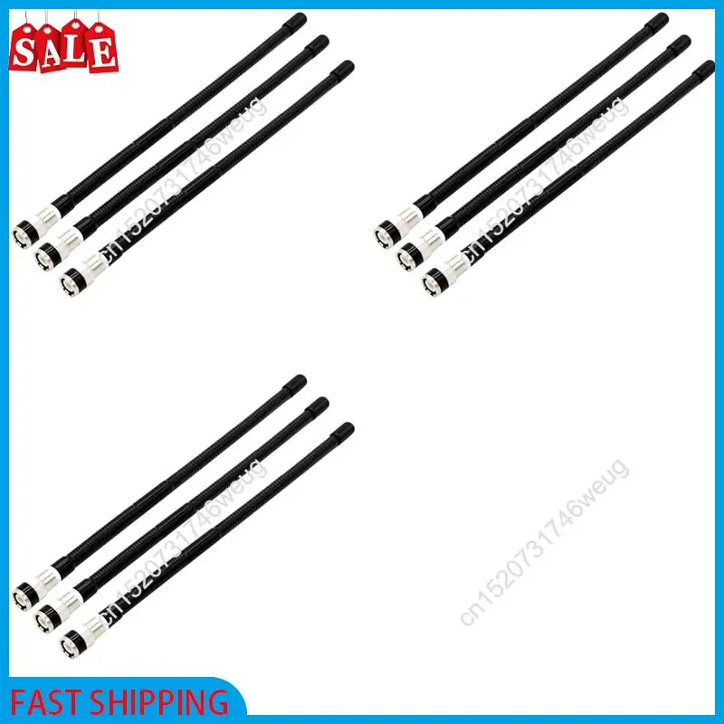 

Flash Deal-9 PCS BNC 27Mhz Antenna Male Connector Radio Antenna