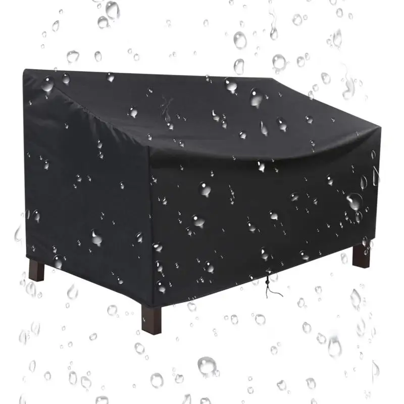 

Outdoor Sofa Cover Waterproof Furniture Couch Cover Sun Blocking Cloth With Adjustable Straps For Poolside Balcony Beach House