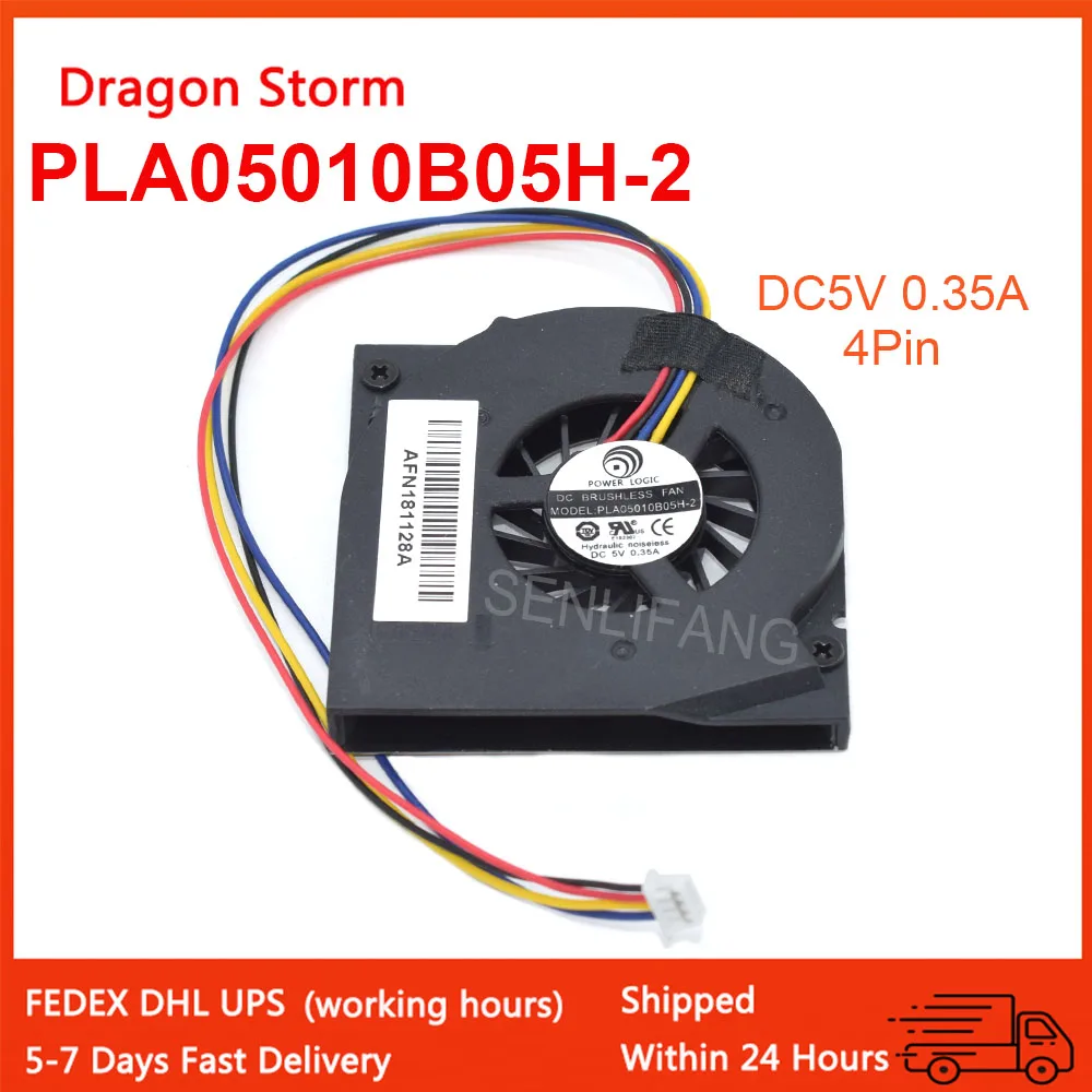Laptop Cooling Fan For MSI MS-B096 3160NGW DC5V 0.35A PLA05010B05H-2 4Pin