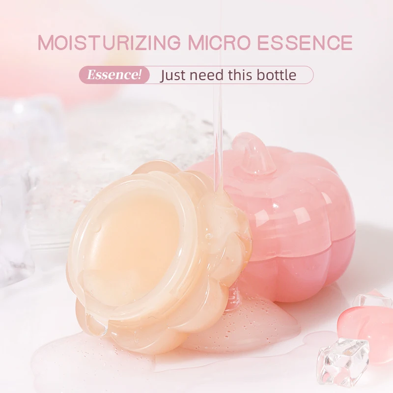 Pumpkin-Shape Sweet Peach Lip Balm Tinted Lip Balm Natural Lasting Moisturizing Hydrating Lipstick Makeup Lip Care Women Makeup