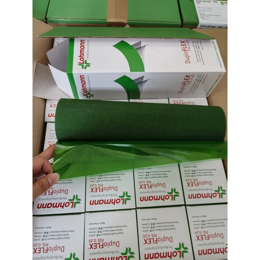 Cinta Lohmann 310 mm x 4,5 m Duploflex Fol 0,20, Cintas de Montaje de Placas para Impresión Flexográfica