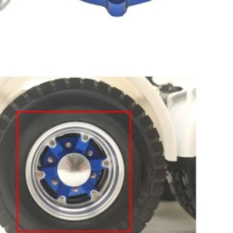 

Металлические передние/задние колесные ступицы 1:14 для радиоуправляемых моделей грузовиков TAMIYA 56376, 56342, 56352, запчасть для самостоятельной модификации