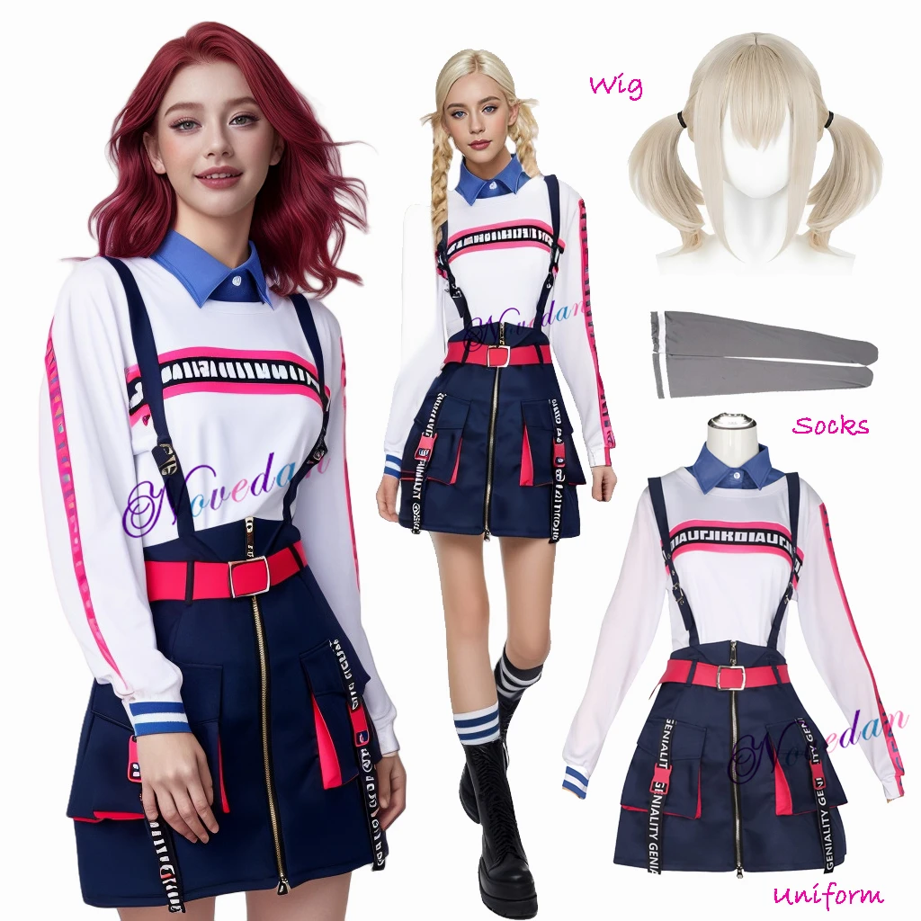 Project Sekai Colorful Stage Feat 3rd Anniversary Vivid BAD SQUAD Azusawa Kohane Cosplay Costume Uniform Outfit Wig Anime Women