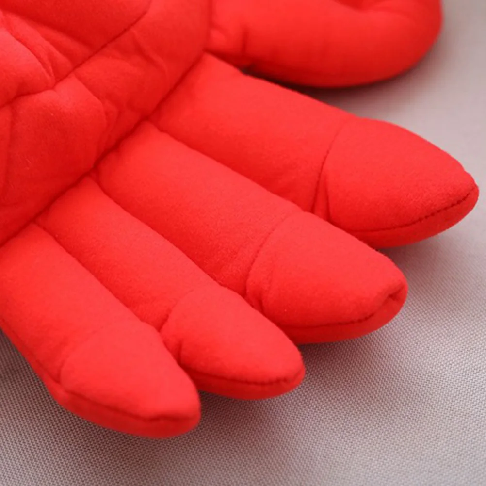 Adjustable Red Crab Headwear Halloween Costume Party Cosplay Hat Kids Adult Cartoon Photo Props Crab Hat Festival Party