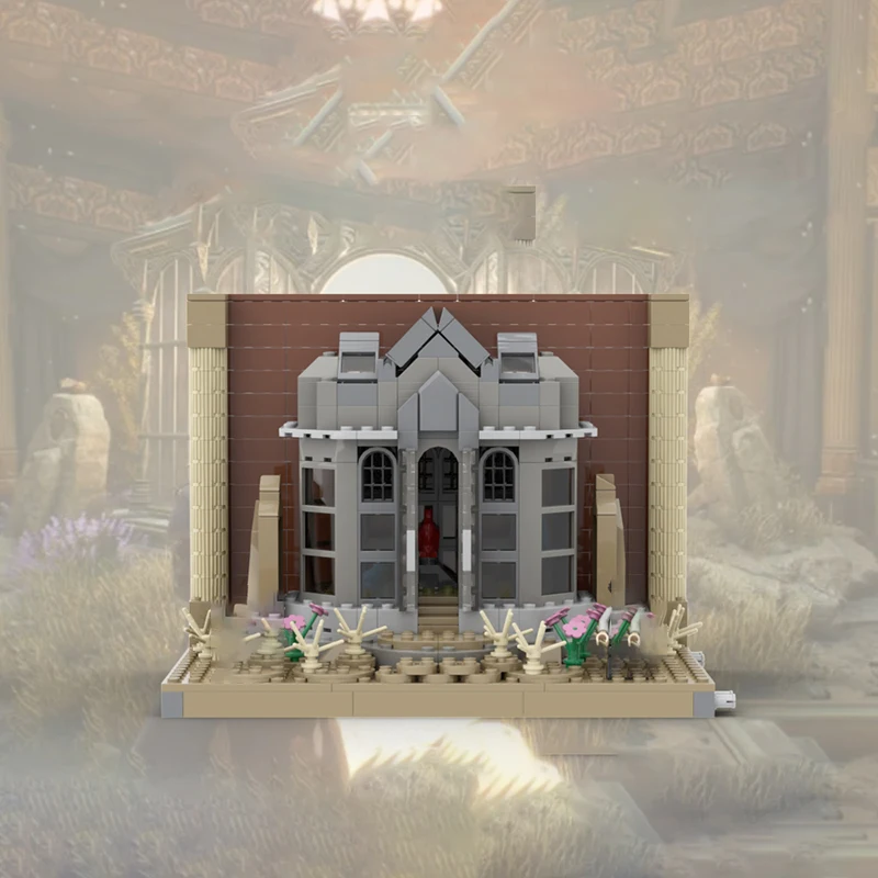 Wykwintny Nowy Produkt Klocki Konstrukcyjne MOC Magiczna Scena Filmowa Model Architektoniczny Technologiczny Modułowy Zabawka dla Dzieci Prezent Zestaw DIY