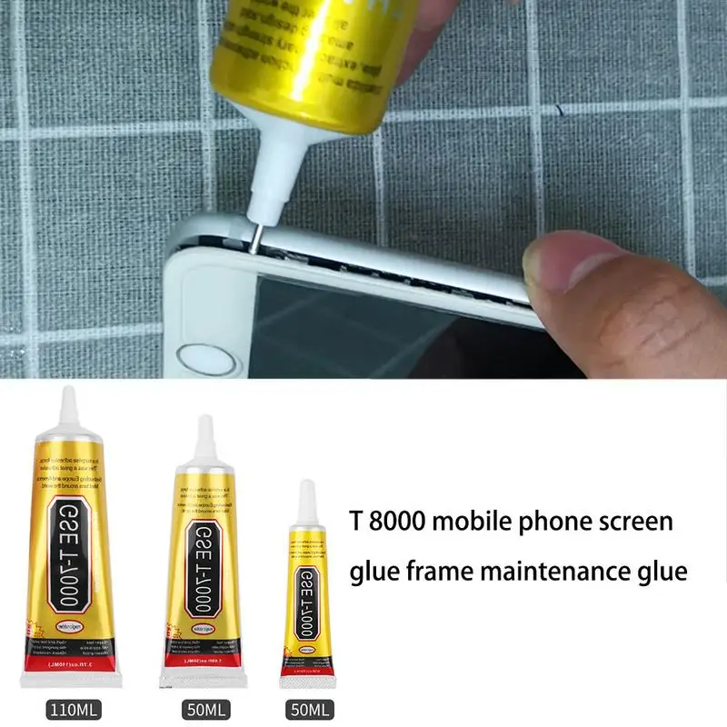 T 8000 Electronic Glue all-purpose repair glue Fabric Glue For Rhinestones Multi-Function Clear Jewelry Glue For Jewelry Making