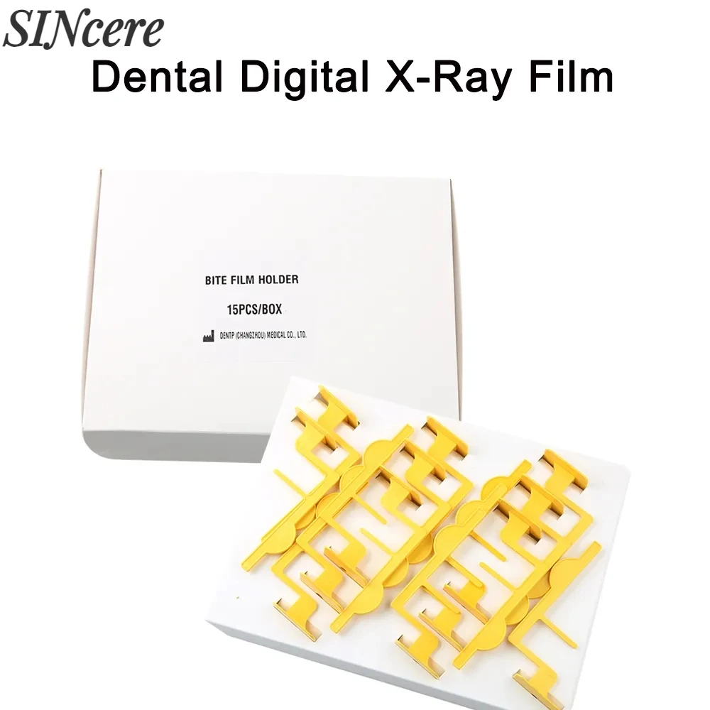 

15Pcs/Set Dental Bite Film Holder Dental Digital X-Ray Film Dental Use Digital X Ray Positioner Plastic For Dentistry Lab