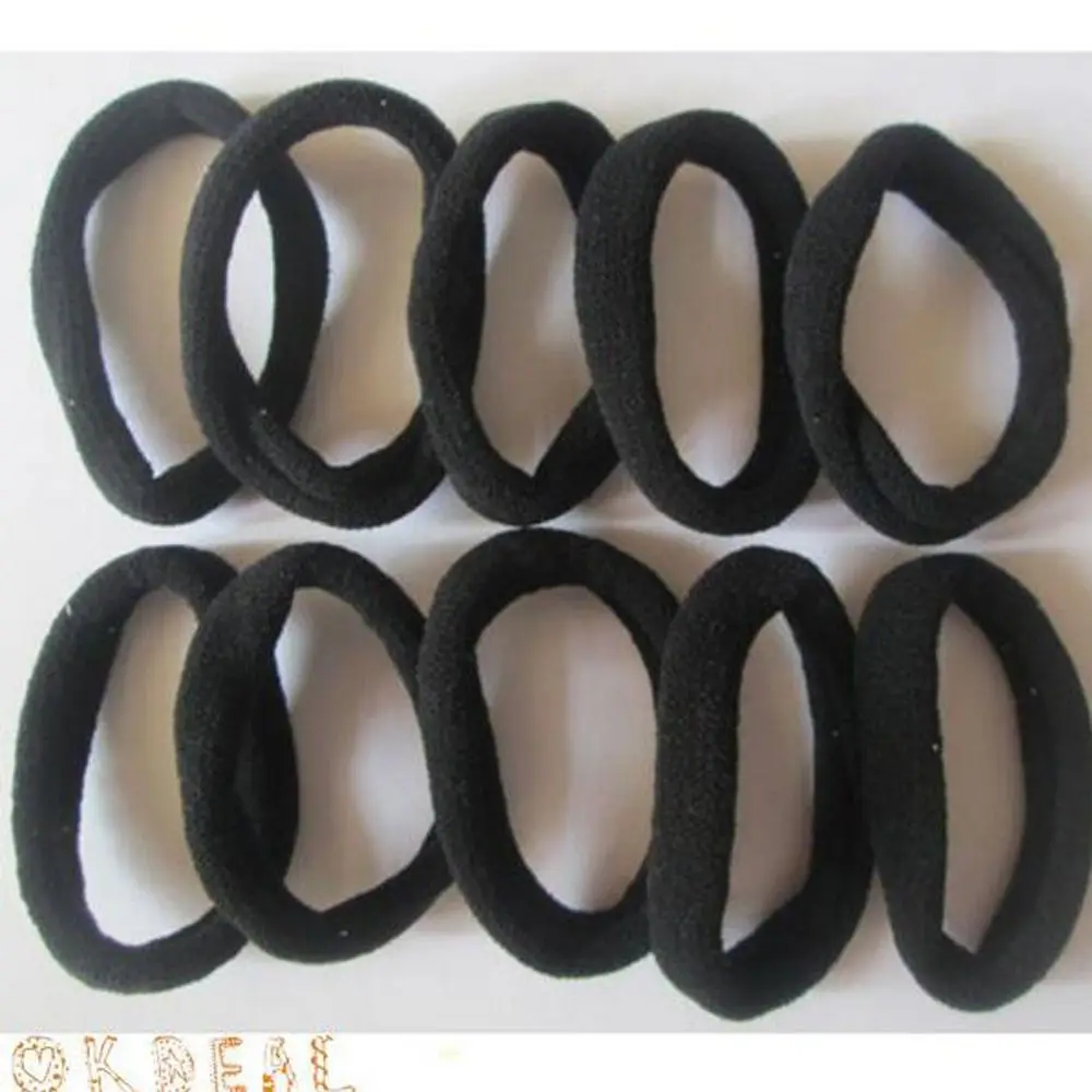 10pcs Ponytail Bracelets Rubber Women Girl Hair Band Seamless Hair Ties Hair Accessories Hair Rope