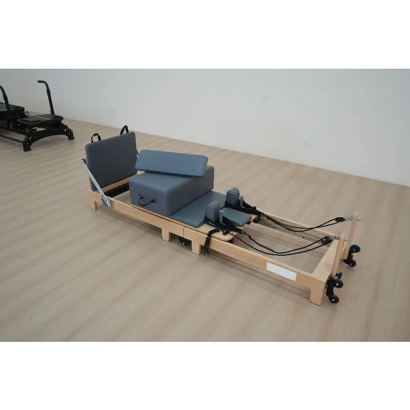 

YTYIN Oak Wood Oga Stable Pilates Bed Exercise Studio Machine High Quality Pilates Reformer For And Home
