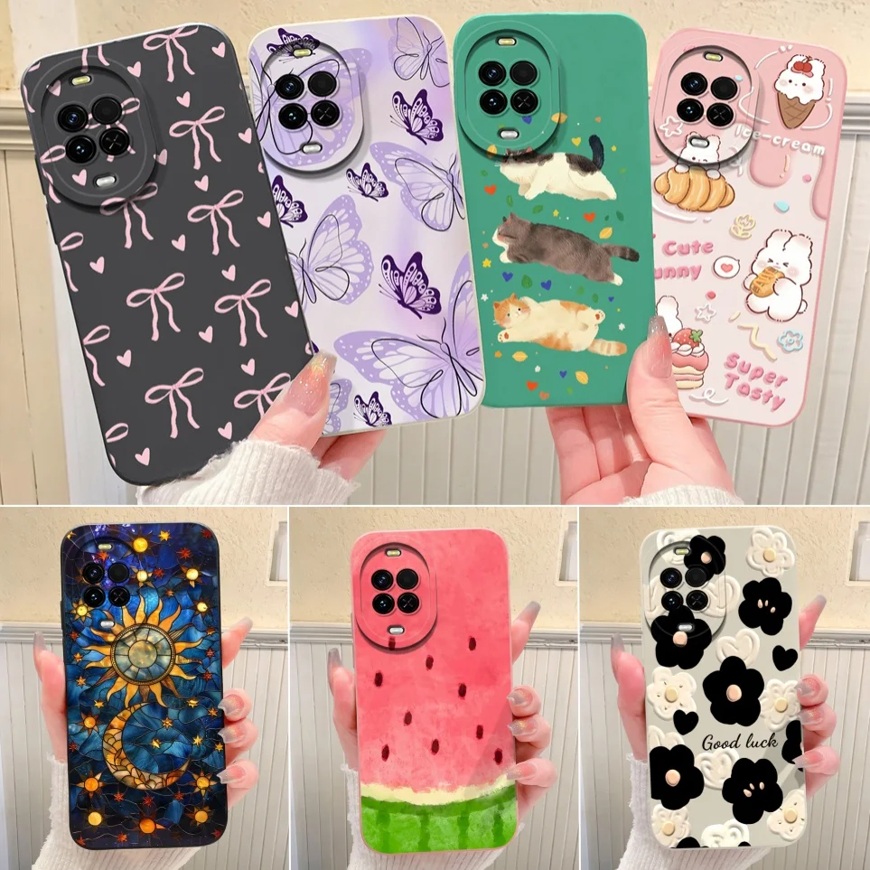For Huawei nova 15 15Pro 15Max Phone Cases Lovely Rabbit Cat Anti Scratch Case For Nova15 Max Funda Nova15Pro Back Cover Coques