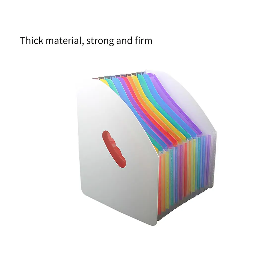 File Folder High-Capacity Self-Supporting Storage Box Organizer Stationery