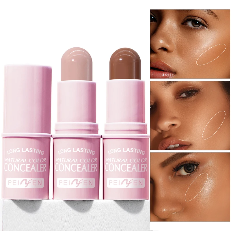 Durable concealer, which can keep makeup on, waterproof and sweat proof, creates a natural look and an ideal gift for girls