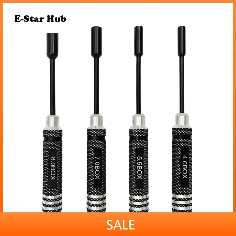 

4Pcs RC Metal Hex NUT Key Socket Screw Driver Wrench 4.0mm 5.5mm 7.0mm 8.0mm 80213 Tool Kit Buggy Truck Truggy Car
