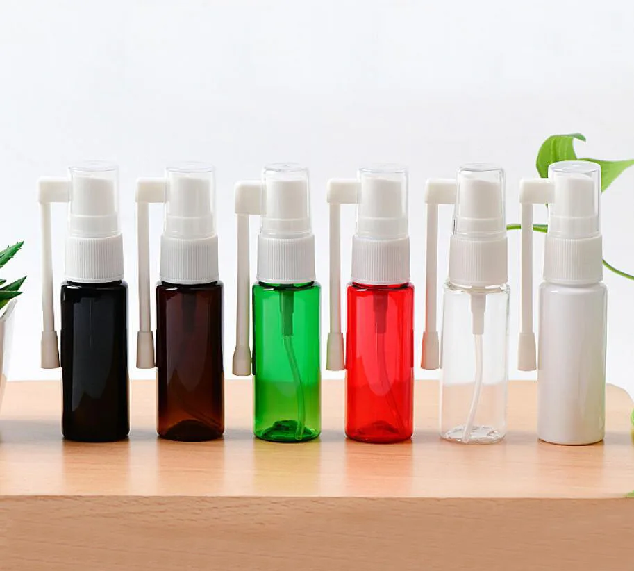 

20ml plastic PET pump bottle serum toner essence sample testing moisture toilet water whitening mist sprayer cosmetic packing