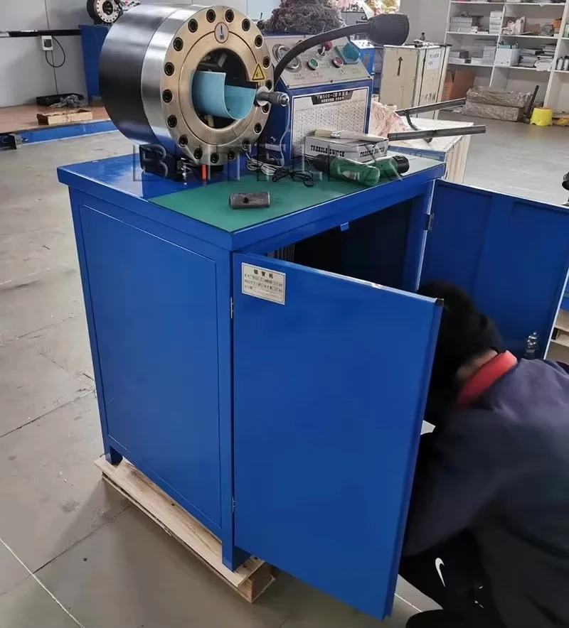 Used BNT50 Mobile High-Pressure Hydraulic Rubber Crimp Hose Fittings Machine for Sale Pump as Core Component