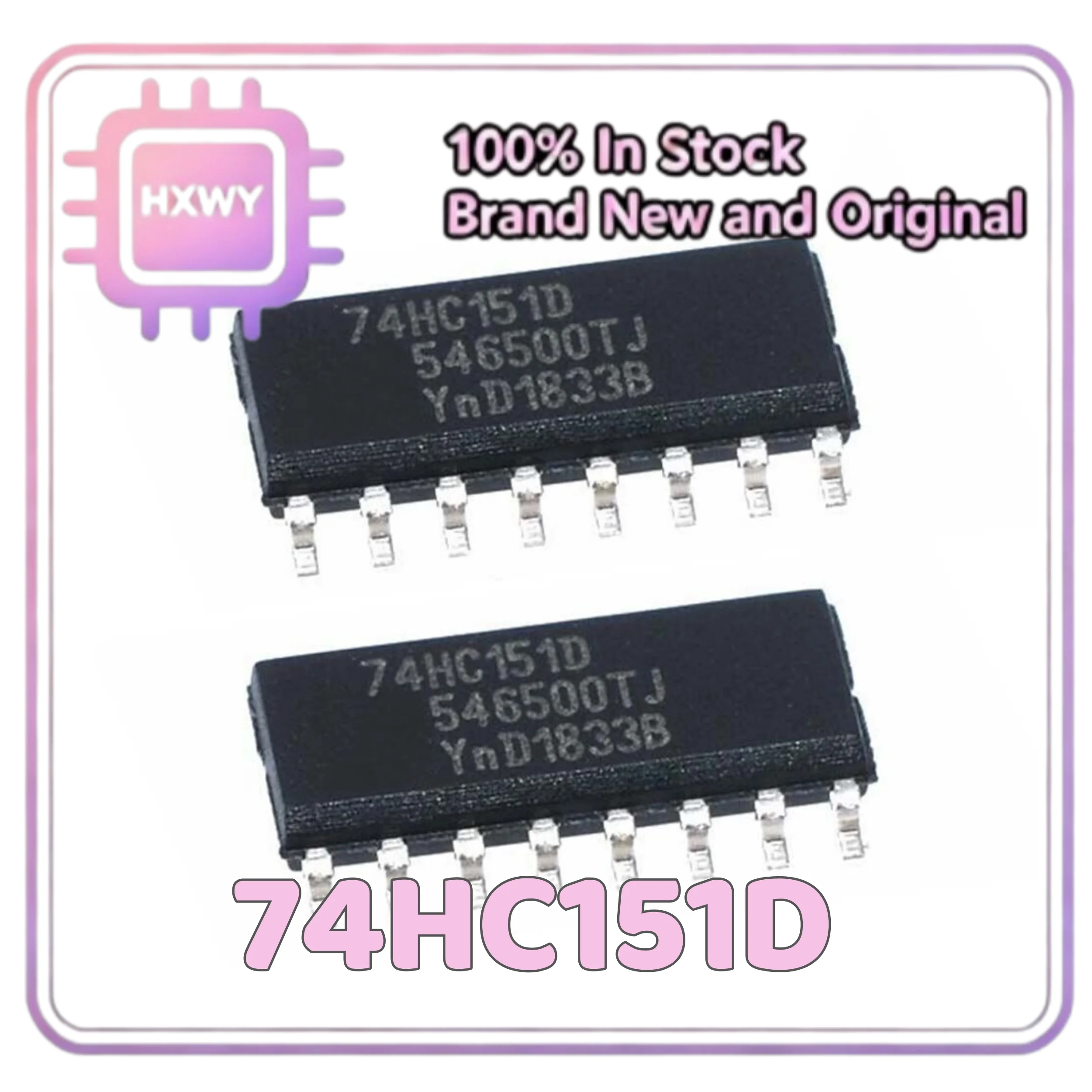 (10/50 Pieces) 74HC151D 74HC151 SOP16 Logic Integrated Circuit Factory Wholesale Cheap IC Chip Fast Shipping