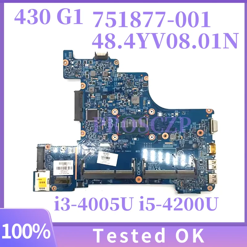 

727769-601 727772-601 727770-601 12239-1N 48.4YV10.01N Mainboard For Probook 430 G1 Laptop Motherboard W I3 or I5 or I7 CPU DDR3