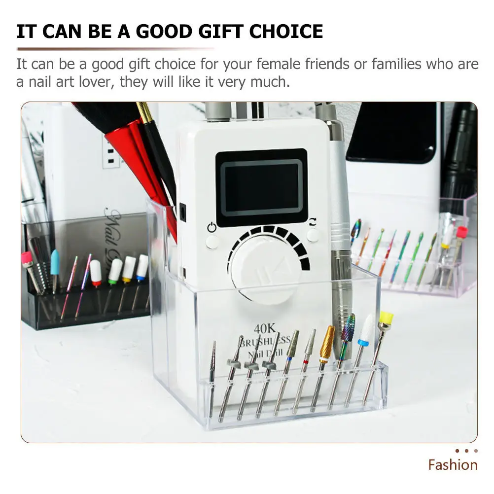 

1Pcs Nail Art Tool Organizer Sturdy Manicure Polisher Rack for Long Term Use in Nail Salon Or Home DIY Projects Box