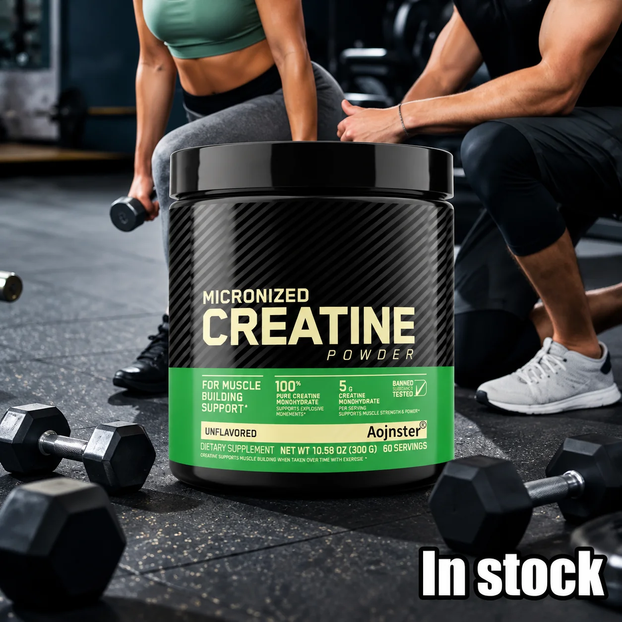 Creatine for Women Booty Builder Supplement with Collagen & BCAA Supports Muscle Development Post-Workout Recovery Elasticity