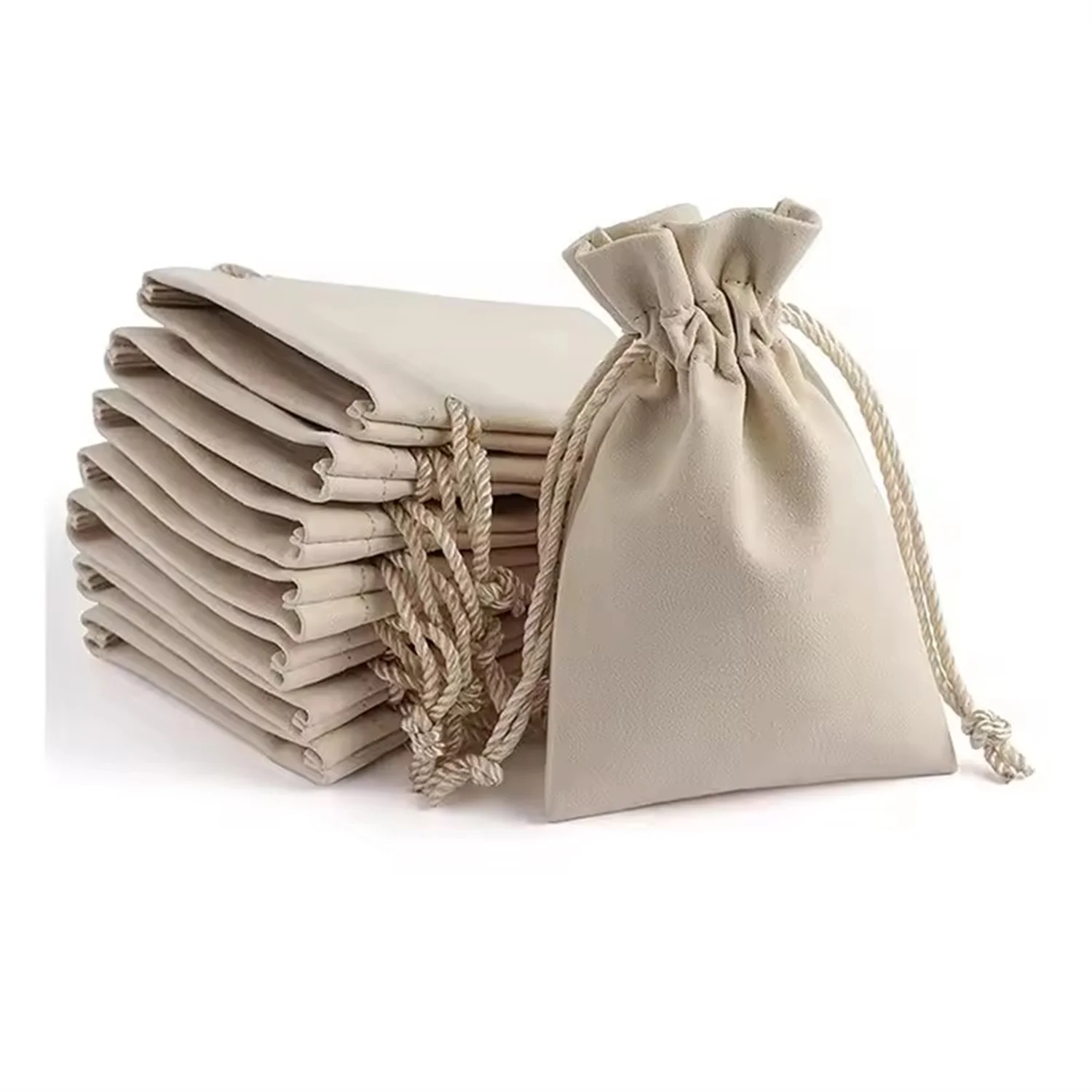 

Сумка на шнурке для ювелирных изделий, 20 шт. 13x8 см, роскошная сумка для ювелирных изделий из микрофибры, ожерелье, браслет, серьги, кольца, посылка