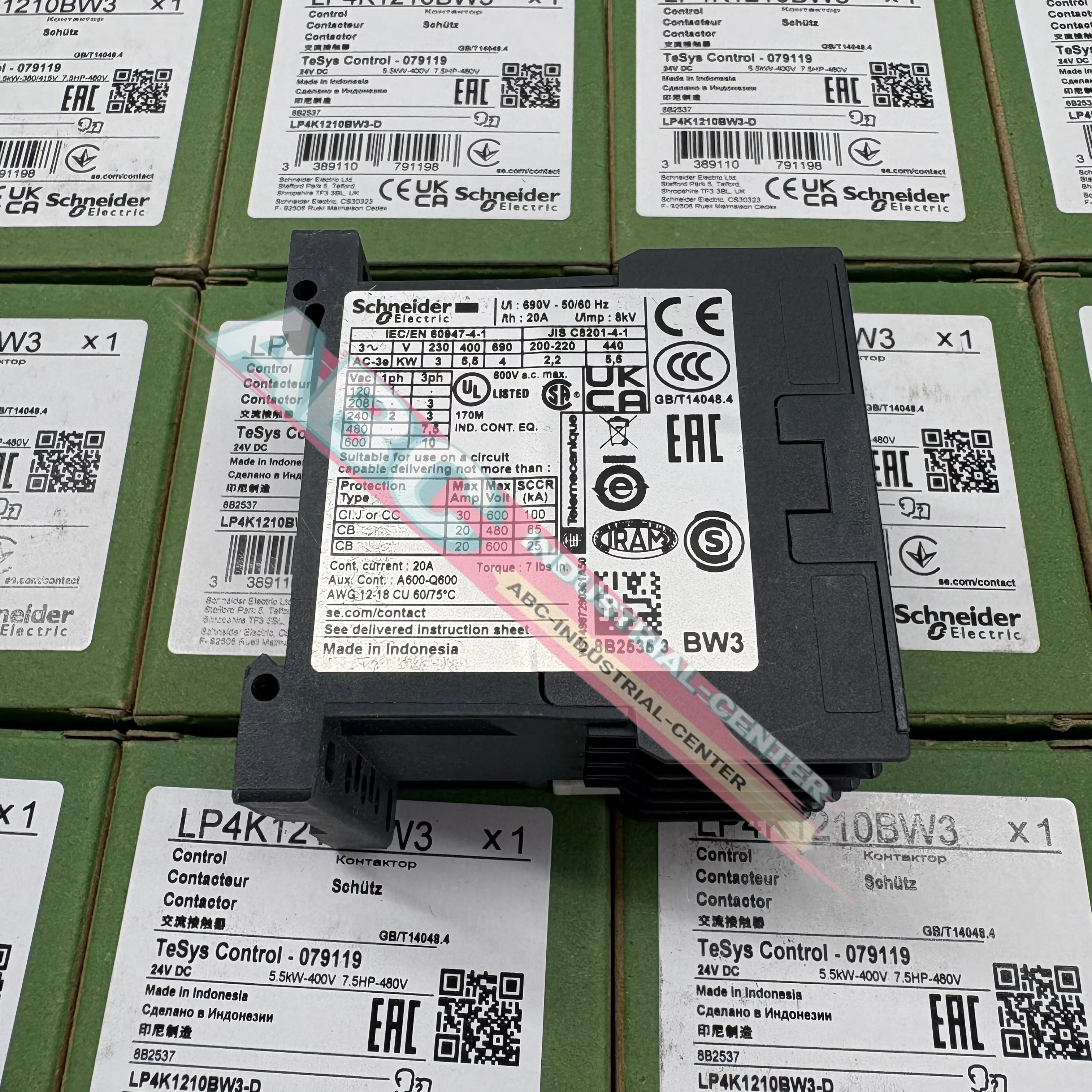 LP4K1210BW3 Contactor new in box