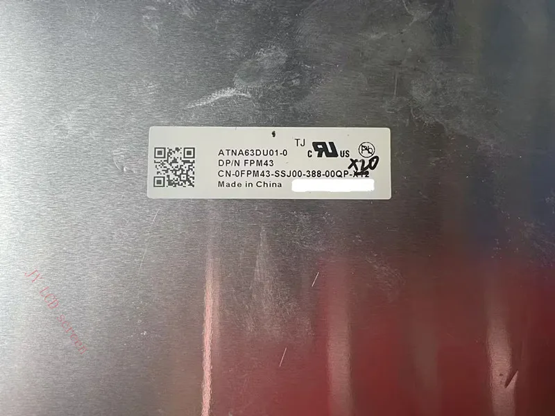 ATNA63DU01-0 For Dell XPS 16 9640 3840x2400 Touch Screen Digitizer LCD Matrix OLED Assembly