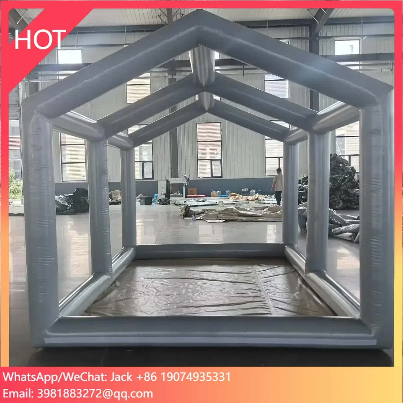 12 ㎡   Tienda inflable de rescate médico al aire libre, tienda contra incendios con comando de emergencia, tienda de campaña y alivio de desastres