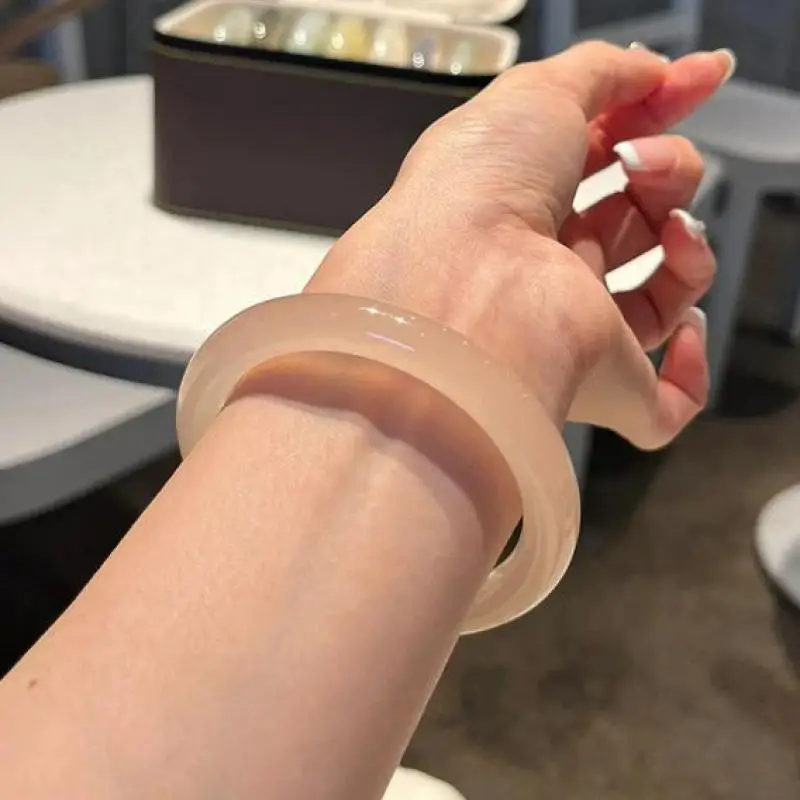 

Natural Nephrite Pink Jade Bangles Women Healing Gemstone Fine Jewelry Genuine Chinese Hetian Jade Bangle Round Bracelets