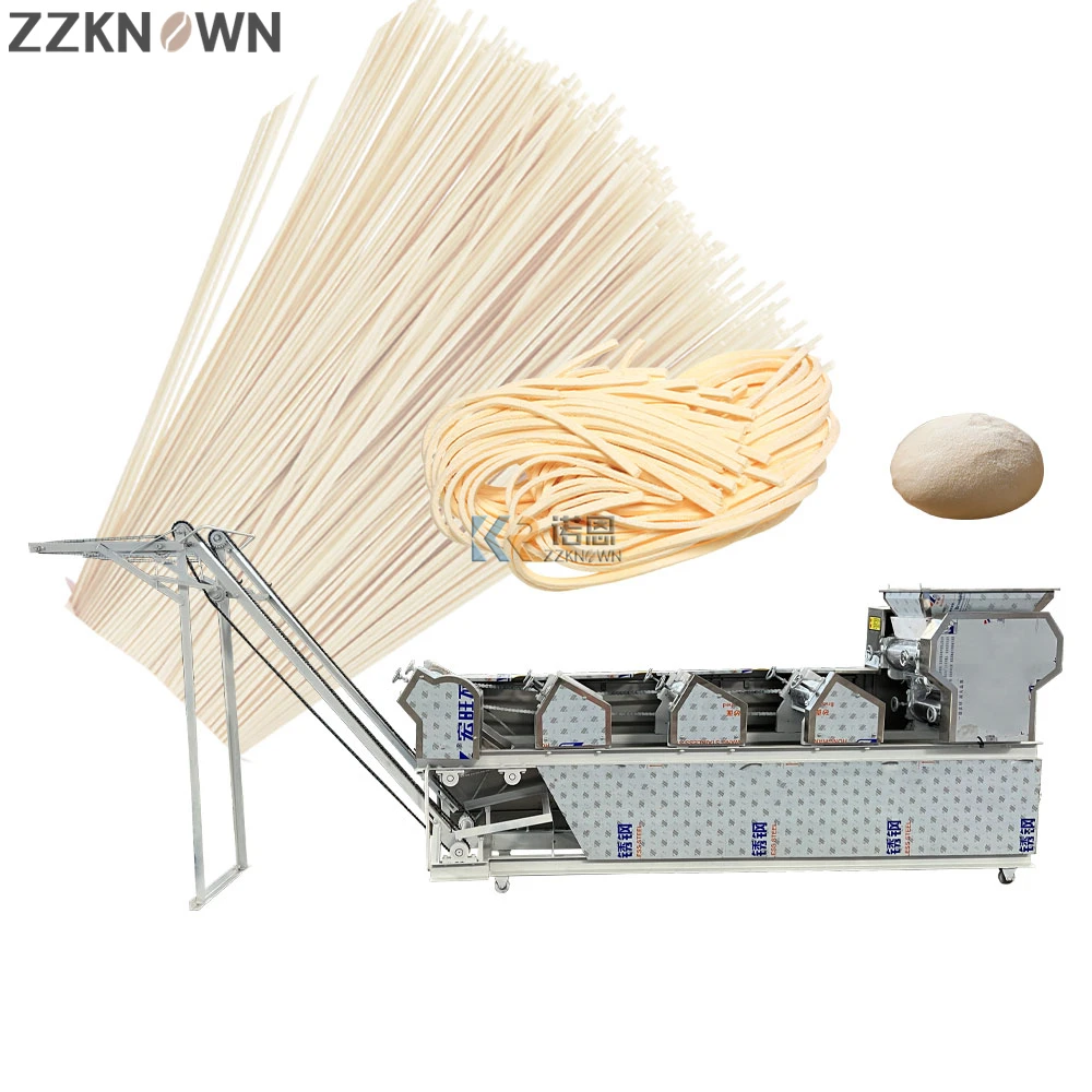 

Commercial Instant Noodle Making Pastry Machine Maggi Udon Rice Ramen Pasta Lasagna Noddle Maker Spaghetti Produce Line