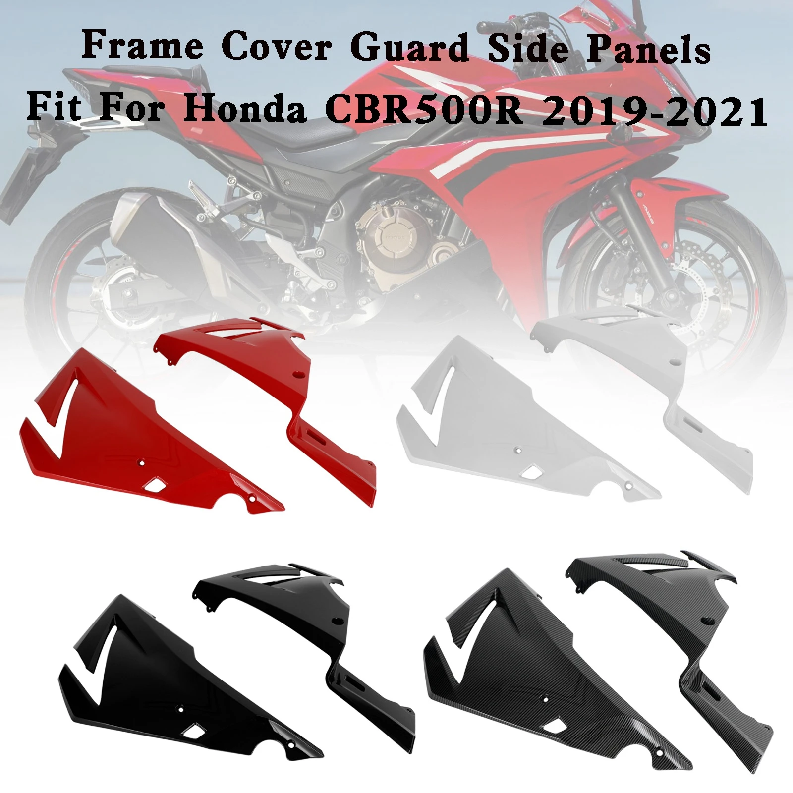 

Artudatech Side frame Panel Cover Fairing Cowl for Honda CBR500R 2019-2021