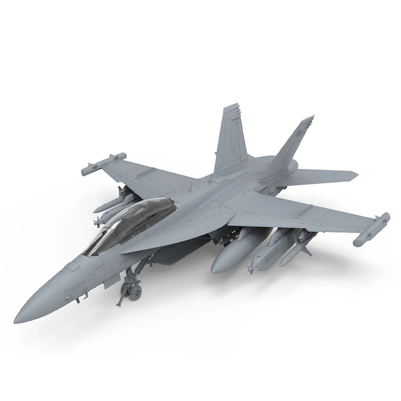 MENG Kit de modelo montado LS-019 Boeing EA-18G Growler Aeronave de ataque de guerra eletrônica 1/48