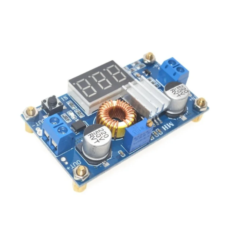 5A 75W XL4015 DC-DC Converter Adjustable Step-Down Module 4.0-38V to 1.25V-36V DIY Adjustable Power Supply