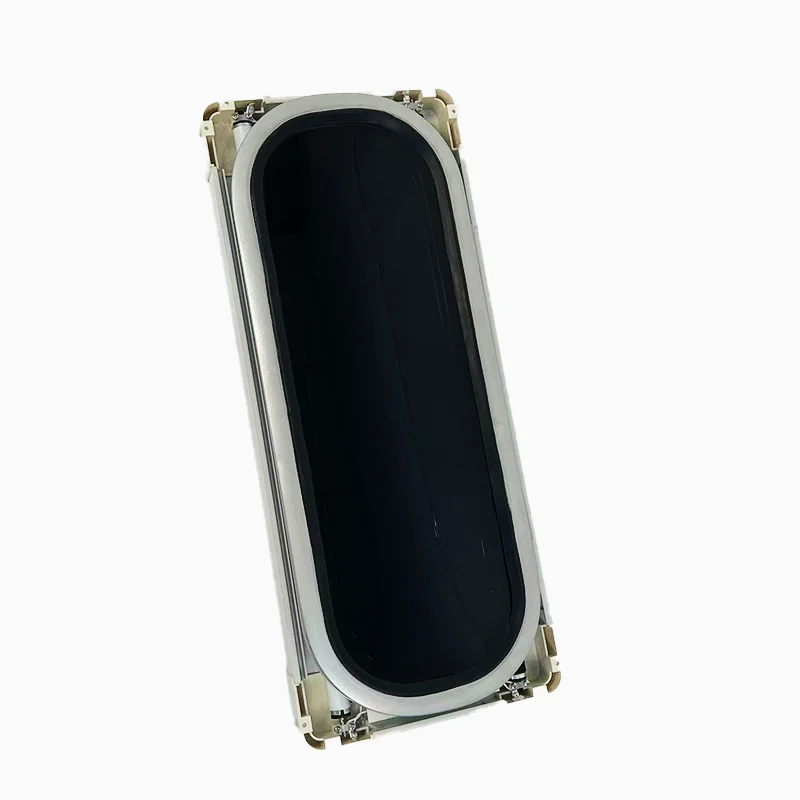 

Intelligent Library OEM Custom Camper Window Aluminum Clip-On Ring Transparent Gray Glass Color Customization 300x500mm