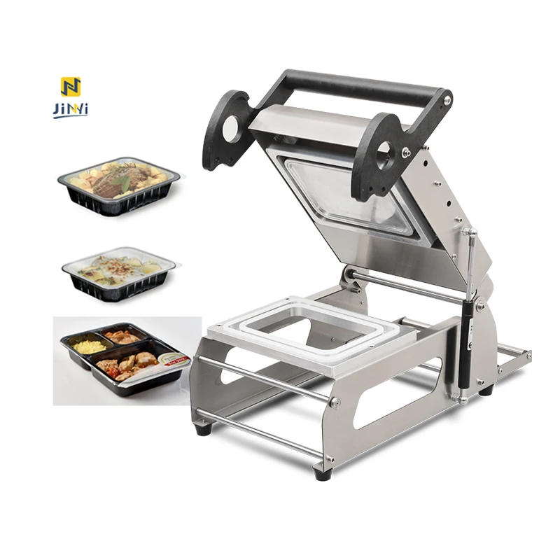 

FR160E Efficient Packaging Solutions food tray packaging sealing machine fsat food manule sealing tray machine