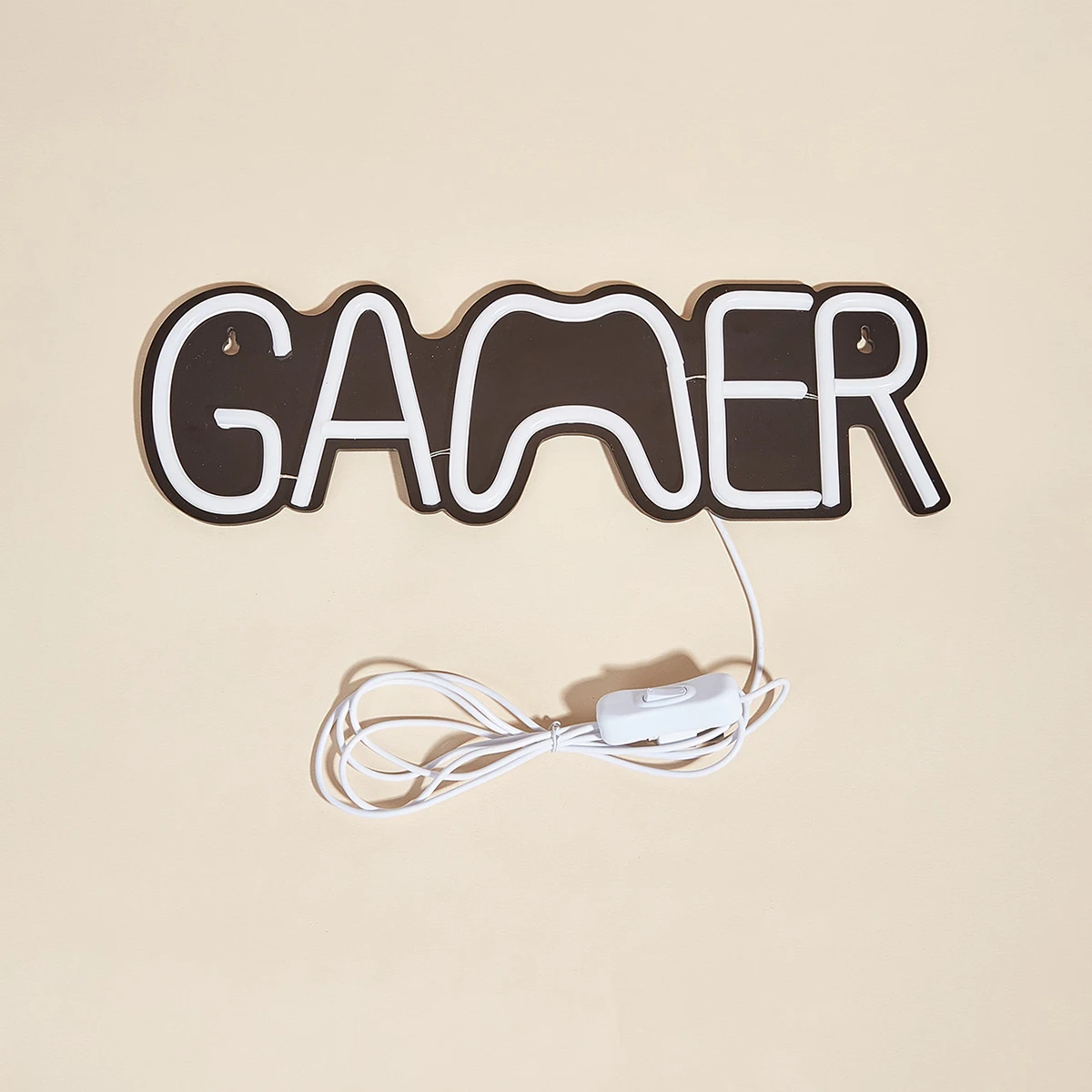 تشي شراء LED النيون لوحة ألعاب USB بالطاقة النيون علامات ضوء الليل ثلاثية الأبعاد جدار الفن غرفة نوم مصباح ديكور علامات هدية عيد ميلاد #6